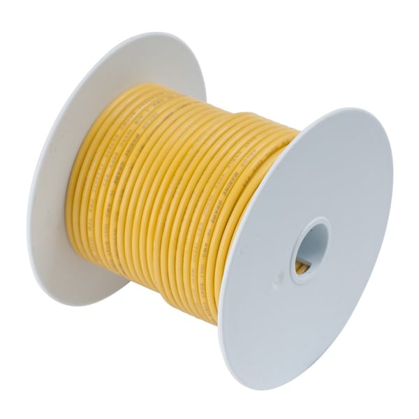 Yellow 8 AWG Battery Cable - 100'